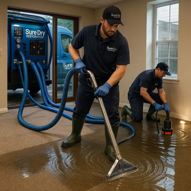 Water Extraction and Removal process in Hollis, OK